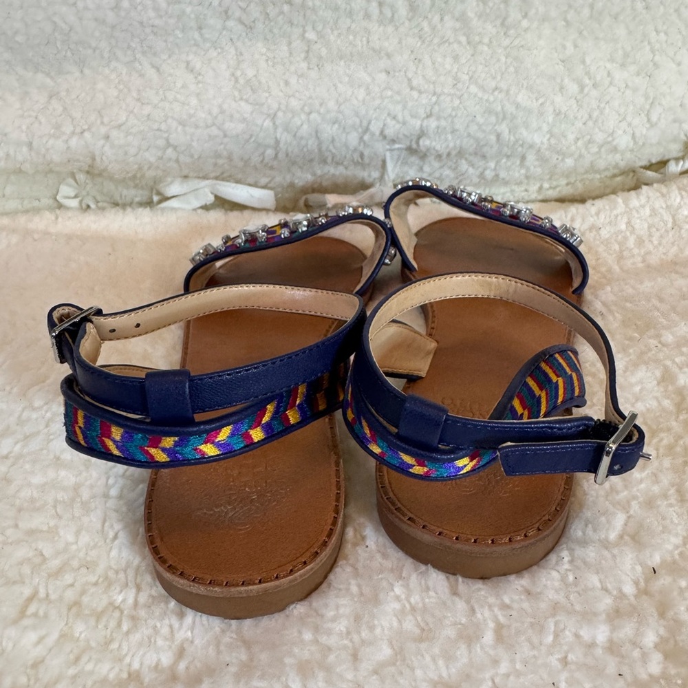 Vince Camuto Beaded Embellished Sandals 10M - Picture 4 of 7